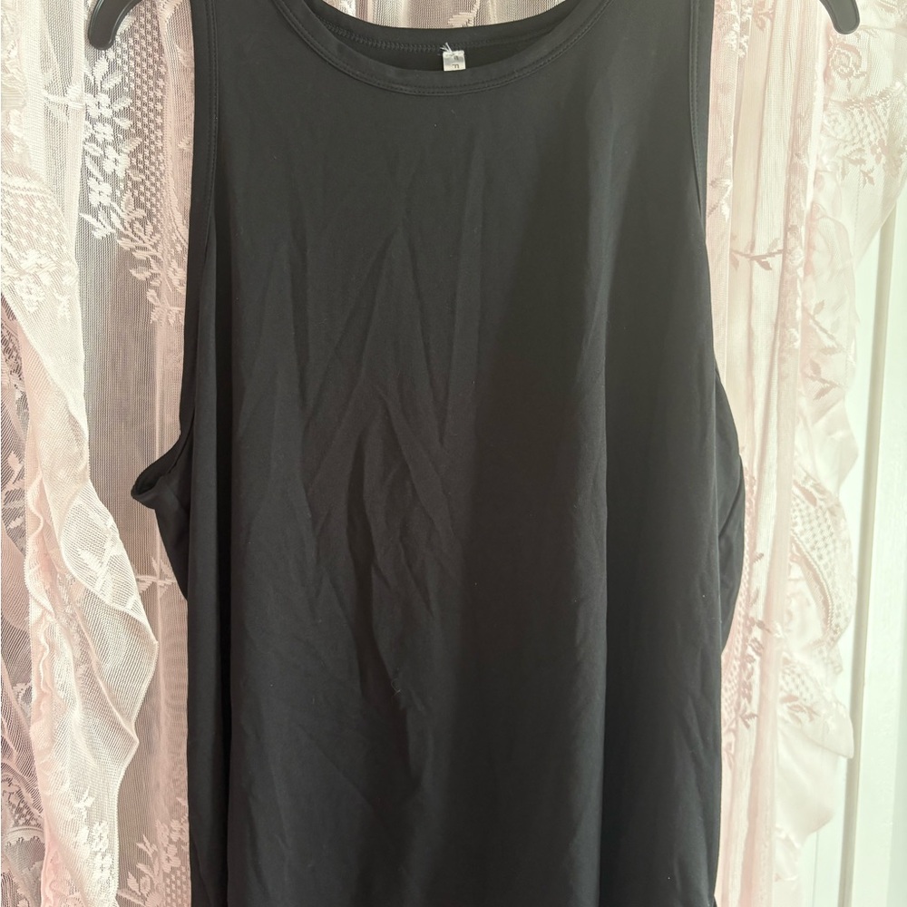 Fabletics Black Muscle Tee